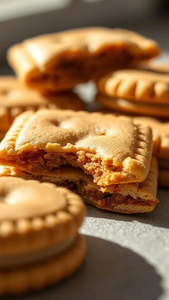 Brown Sugar Pop Tart Cookies