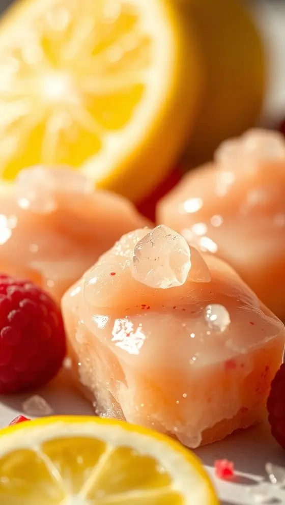 Tangy Lemon Raspberry Drops