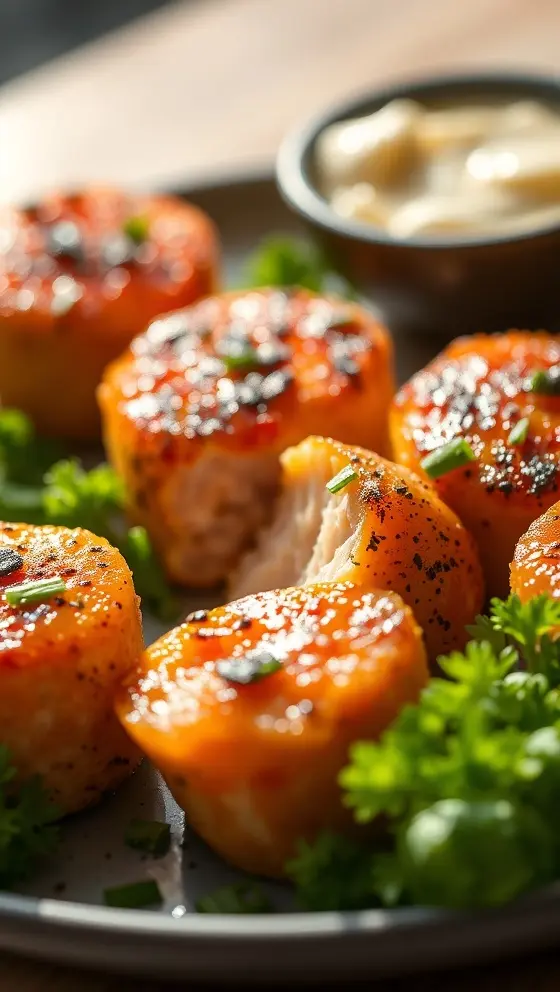 Air Fryer Salmon Bites