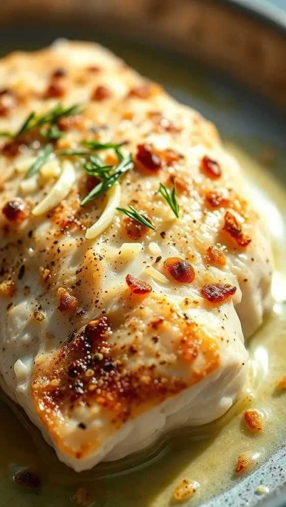 Baked Cod with Lemon and Garlic