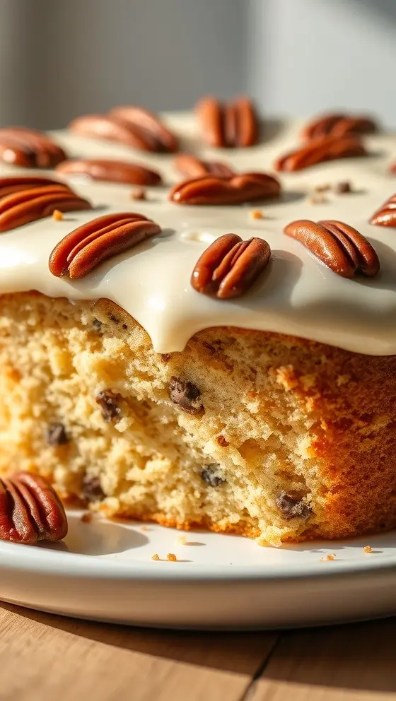 Best Southern Vanilla Butter Pecan Cake