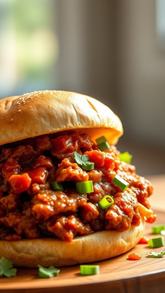 Cajun Chicken Sloppy Joes