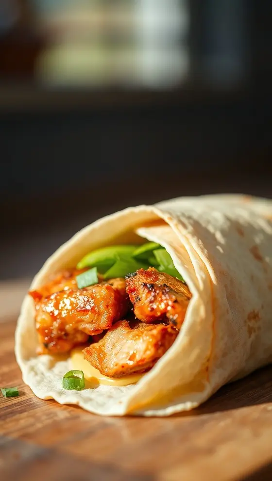 Chicken Wings Wrap