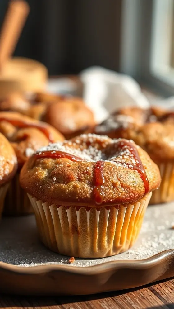 Cinnamon Sugar French Toast Muffins