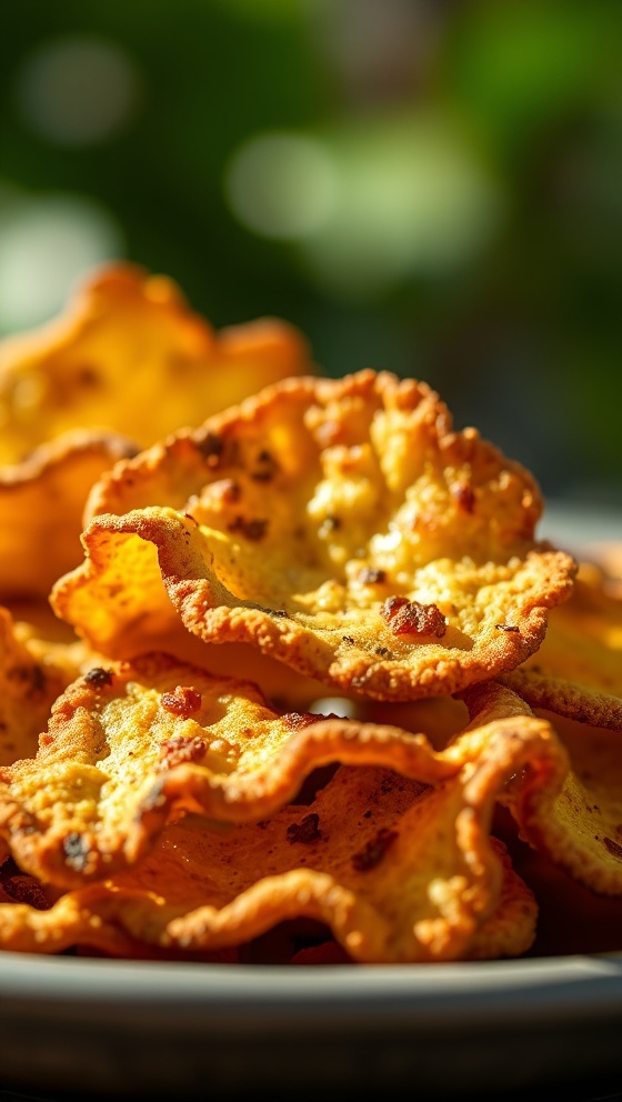 Crispy Avocado Chips