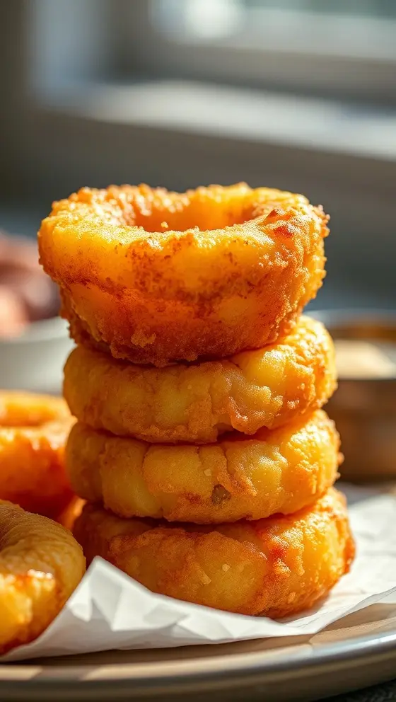 Fried Pineapple Rings