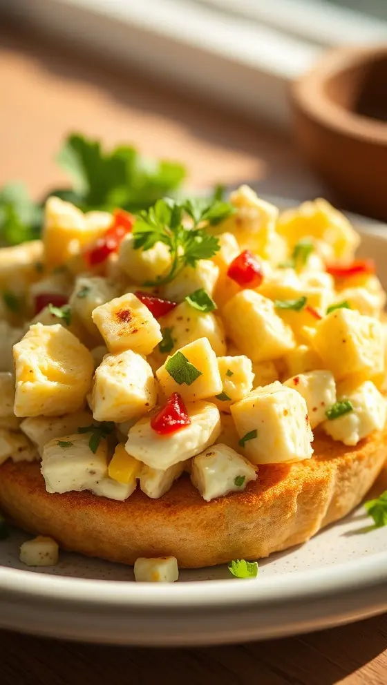 Keto Cottage Cheese Egg Salad