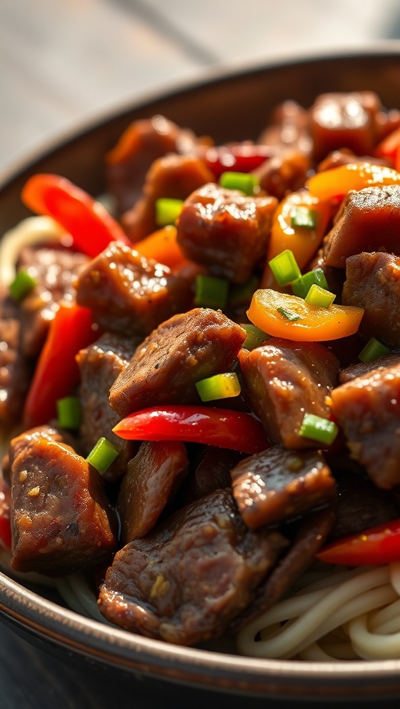 Pepper Steak Stir-Fry