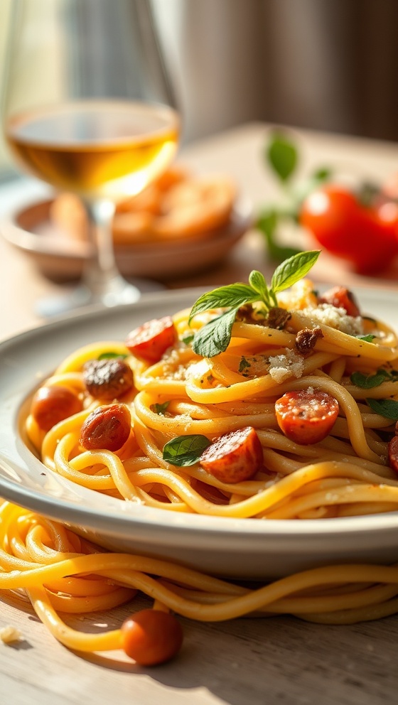 Romantic Pasta Dinner for Two