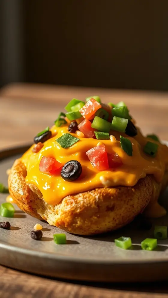 Cheesy Taco Potato