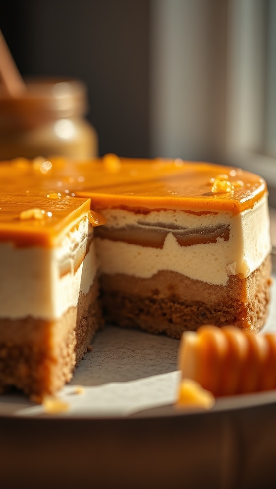 Honey Baklava Cheesecake